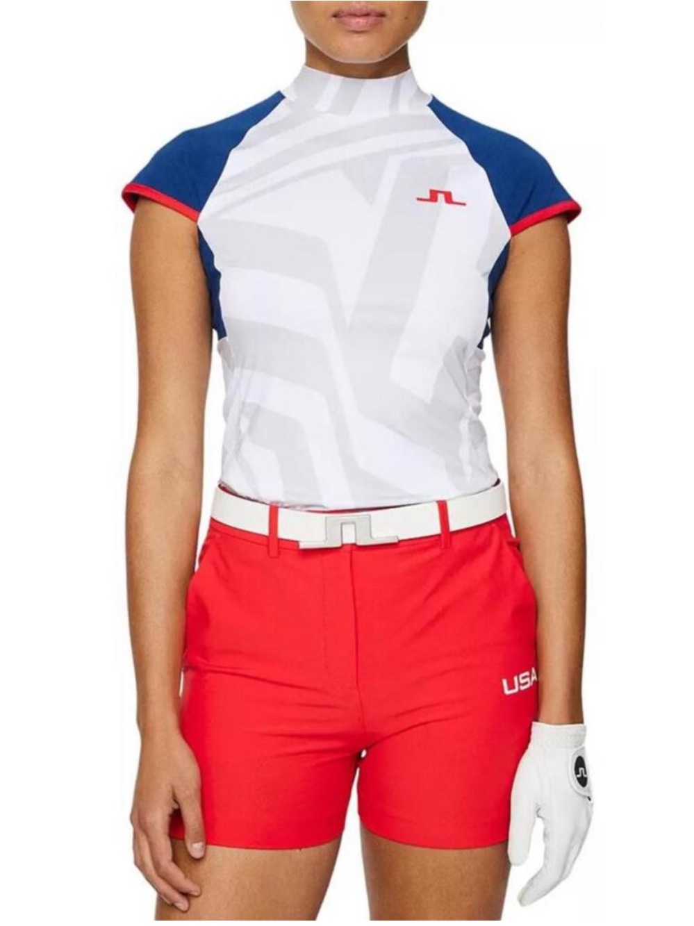 J. Lindeberg Yvette Golf Top Sz S Like New